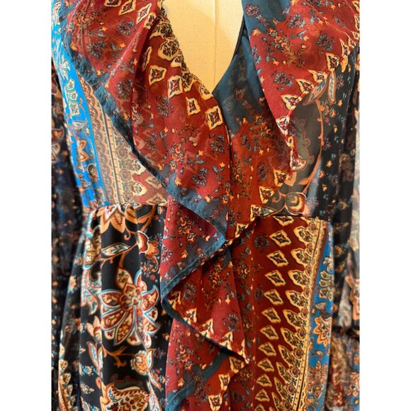 Zara Multicolor Maxi Dress - Picture 5 of 15